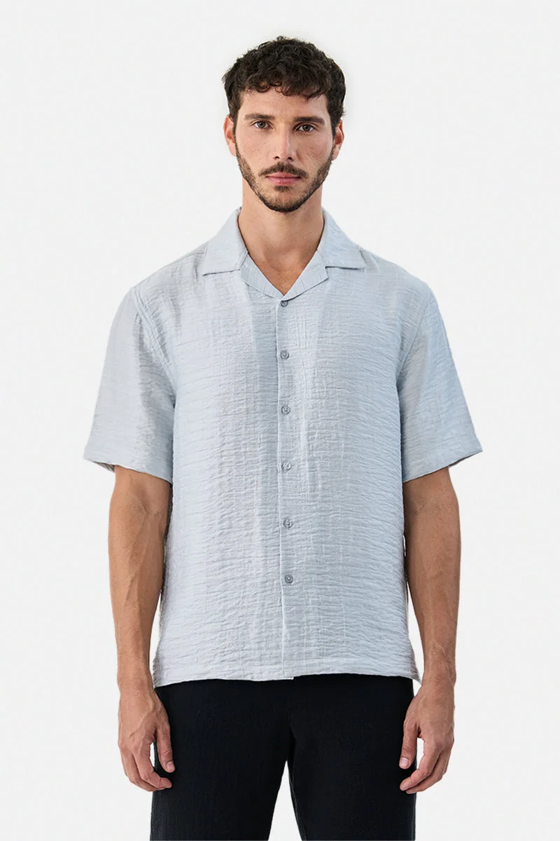 SNITCH Textured Box Fit Shirt